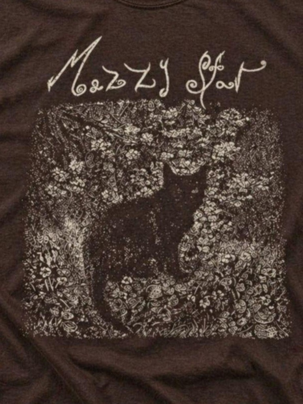 Gildan Mazzy Star Cat Graphic T-Shirt Style Vintage For Unisex - Picture 2 of 3
